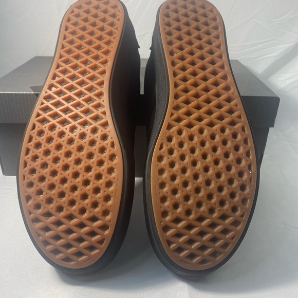 Vans AUTHENTIC Men Size 8 -All Black VN000EE3BKA Canvas Low Top Skateboard Shoes - Picture 4 of 7